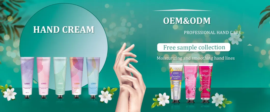 Luxury Hand Cream 50gr Moisturising Lotion Hand Lavender All Natural Organic Skin Care Products Obm Handcare Wholesale Skincare