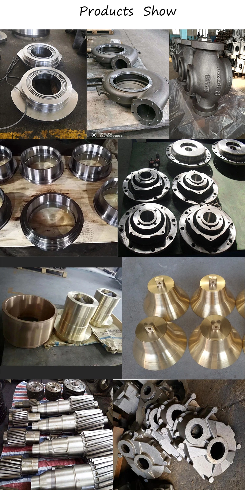 OEM Iron/Alloy/Stainless Steel for Impeller/Pump/Valve/Gas Turbine/Supercharger/Machinery Parts/Accessories in Investment/Lost Foam/Precision Sand Casting