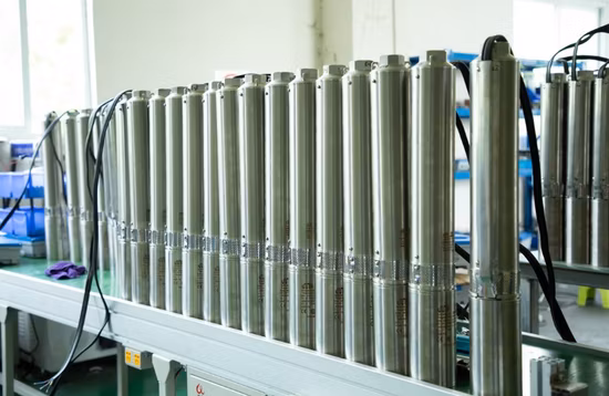 Pompa ad acqua solare sommergibile di alta qualità con controller MPPT per ibrido DC AC, 3 anni di garanzia